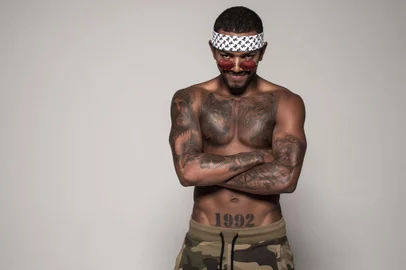O artista Nego do Borel, um dos grandes nomes do funk no país. <!-- NICAID(13852148) -->
