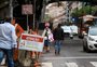 Obras no Viaduto Otávio Rocha geram transtornos para pedestres