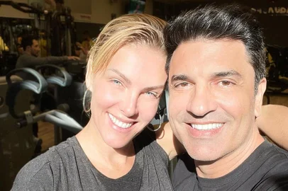 Ana Hickmann e Edu Guedes<!-- NICAID(15716766) -->