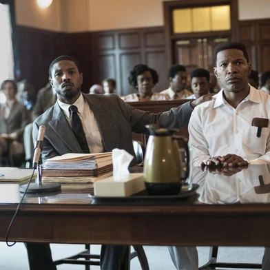 LUTA POR JUSTIÇA, com Jamie Foxx e Michael B. Jordan<!-- NICAID(14425977) -->