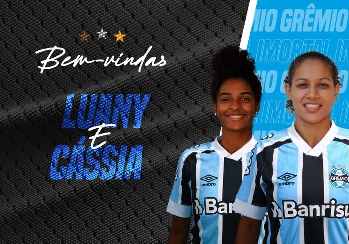 Grêmio anuncia reforço duplo para o ataque do time feminino
