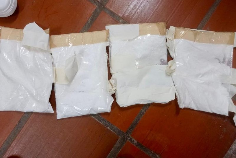 Cocaína apreendida no Aeroporto Salgado Filho<!-- NICAID(15747053) -->