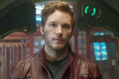 Chris Pratt como Peter Quill de "Guardiões da Galáxia"<!-- NICAID(14668549) -->