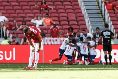 Porto Alegre, RS, Brasil, 15-03-2025: Internacional vs Bahia, em partida válida pelo Campeonato Brasileiro Série A, no Beira-Rio. Foto: Duda Fortes/Agência RBS<!-- NICAID(16245562) -->