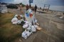 Capão da Canoa, RS, BRASIL, 10/01/2024- Como está a coleta de lixo no litoral. Foto: Lauro Alves  / Agencia RBS<!-- NICAID(15646273) -->