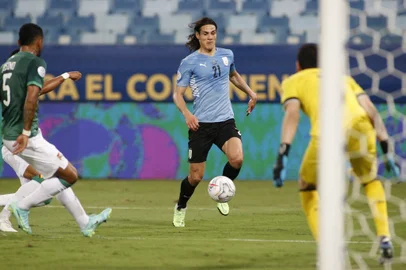Cavani, Uruguai x Bolívia, Copa América 2021