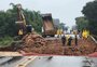 Começa reparo de trecho interditado da BR-290