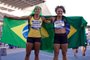 Maria Clara Augusto e Fernanda Yara, atletismo