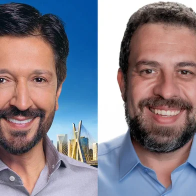 Nunes e Boulos, disputa prefeitura são paulo 2024<!-- NICAID(15884320) -->