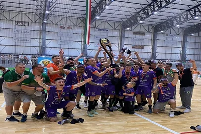 Horizontina bicampeão da Copa dos Pampas em 2023.