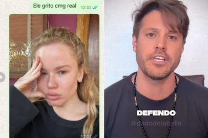 Instagram @tomaszewsk / @dadodolabella / Reprodução Marcela Tomaszewski e Dado Dolabella<!-- NICAID(16181250) -->