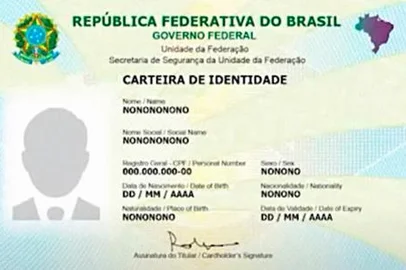 A emissão da nova carteira de identidade começa na próxima terça-feira (26) no Rio Grande do Sul. O documento vai adotar o número de inscrição no Cadastro de Pessoas Físicas (F) como registro geral, único e válido para todo o país. Vai haver também validações biográficas e biométricas antes da emissão.<!-- NICAID(15155562) -->