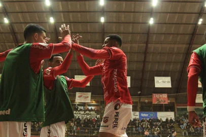 Atlântico empatou em 3 a 3 com o Joaçaba pela Liga Nacional de Futsal.