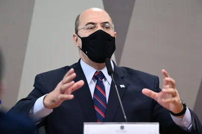 Wilson Witzel - CPI da Covid - Senado