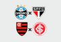 Grêmio x São Paulo e Flamengo x Inter na Jornada Digital da Gaúcha; acompanhe ao vivo