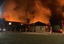 Incêndio destrói fábrica de cozinhas em Getúlio Vargas
