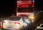 Quatro pessoas morrem em acidente entre carro e caminhão na BR-386, em Soledade
