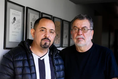 José Falero e Jorge Furtado <!-- NICAID(16284974) -->