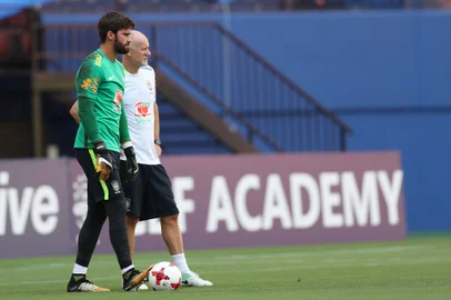alisson - seleção brasileiro - futebol