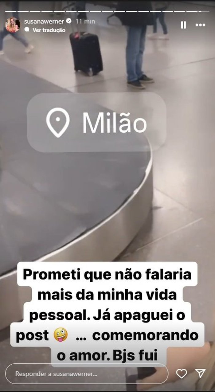 @susanawerner / Reprodução, Instagram