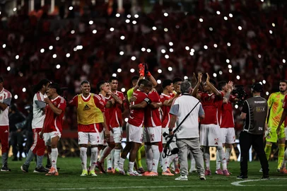 PORTO ALEGRE, RS , BRASIL, 25-01-2026: Internacional x Grêmio, clássico GRE-NAL número 449, válido pela quinta rodada do Gauchão 2026, realizado no estádio Beira-Rio. Foto: Renan Mattos/Agência RBS<!-- NICAID(16211533) -->