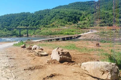 Corpo de Bombeiros Militares de Bento Gonçalves / Divulgação Corpo de homem é encontrado no Rio das Antas, no interior de Bento Gonçalves <!-- NICAID(16181891) -->