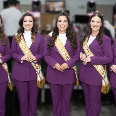 Na foto, as embaixatrizes da Fecouva, Fernanda Zini, Jhenifer Dullius Turra, Karina Calgaro, Maísa Molon e Tainara Molon. <!-- NICAID(16112689) -->