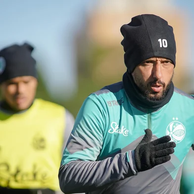 Treino do Juventude para a sequência do Brasileirão 2025. Na foto, o meia Nenê.<!-- NICAID(16066626) -->