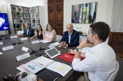 Prefeitod e Cachoeira do Sul, Leandro Balardin, pede socorro ao governador Eduardo Leite <!-- NICAID(15990211) -->