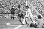 Grêmio x Santos, Torneio Roberto Gomes Pedrosa em 1969 Crédito: Agência RBS, 28/09/1969#Envelope: 60079#Pasta: 533382<!-- NICAID(8405865) -->