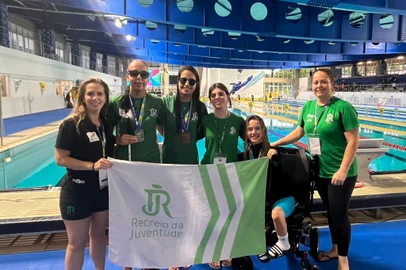 Atletas técnicas e paralímpicas da Recreio da Juventude se destacam no Campeonato Brasileiro Loterias Caixa de Natação<!-- NICAID(15932108) -->