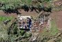 Como o tornado que avançou por três municípios no noroeste gaúcho deixou um corredor de destruição