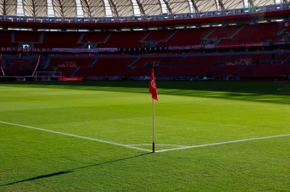 PORTO ALEGRE, RS, BRASIL - 06/04/2025 - PRÉ-JOGO - Intrernacional x Cruzeiro - Campeonato Brasileiro, série A. FOTO: CAMILA HERMES, AGÊNCIA RBS<!-- NICAID(16011272) -->