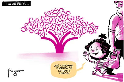 Gilmar Fraga / Agencia RBS PORTO ALEGRE, RS, BRASIL, 14-11-2025: Charge do Fraga. Foto: Gilmar Fraga/Agência RBS<!-- NICAID(16167983) -->