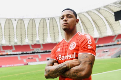 2022-01-24 atleta David. Foto Ricardo Duarte/Internacional<!-- NICAID(14997316) -->