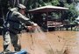 Batalhão Ambiental apreende 190 metros de redes de pesca na Barragem de Ernestina
