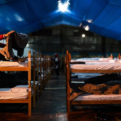 Porto Alegre, RS, Brasil, 29-05-2025: Abrigo começa a receber moradores em situação de rua em Porto Alegre. Foto: Renan Mattos / Agência RBS<!-- NICAID(16048867) -->