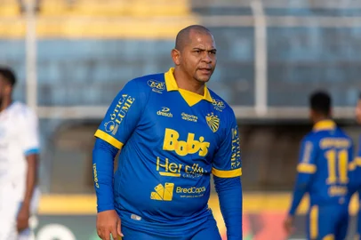 Pelotas x Novo Hamburgo, pela Copa FGF. No jogo, Walter, ex-jogador do Inter, busca retomar a carreira no PelotasIndexador: @Italophoto<!-- NICAID(15468941) -->