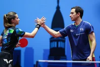 Bruna Takahashi, Hugo Calderano, tênis de mesa