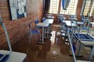 Escola Visconde do Rio Grande, no bairro Cavalhada, é uma das que foram atingidas pela enchente em Porto Alegre<!-- NICAID(15761720) -->