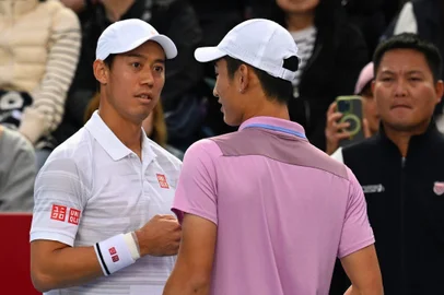 Kei Nishikori, Shang Juncheng, tênis