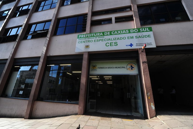 CAXIAS DO SUL, RS, BRASIL, 01/02/2022. Fachada do Centro Especializado em Saúde (CES), no centro de Caxias do Sul. (Porthus Junior/Agência RBS)<!-- NICAID(15004106) -->