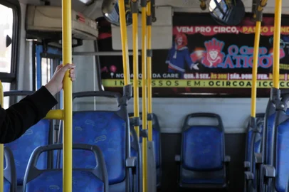 Rebecca Mistura / Agencia RBS Transporte público de Passo Fundo em agosto de 2025<!-- NICAID(16113417) -->