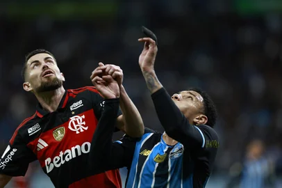PORTO ALEGRE, RS, BRASIL, 10-05-2026: Grêmio vs Flamengo pelo campeonato Brasileiro Série A 2026, na Arena. Fotos: Jeff Botega/Agencia RBSIndexador: jeff botega<!-- NICAID(16282370) -->