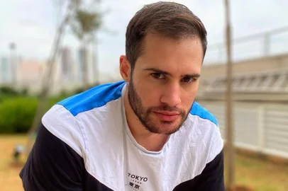 Paulo Vaz, 36 anos, foi um influenciador digital e policial transexual.<!-- NICAID(15041485) -->