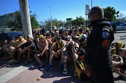 Peñarol, torcida, Rio de Janeiro
