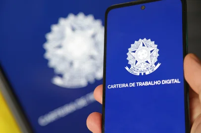 Carteira de Trabalho Digital. Foto: Luis Lima Jr / stock.adobe.comIndexador: (5867) Luis Lima Jr / FotoarenaFonte: 598613282<!-- NICAID(16041249) -->