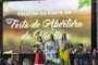 Definida corte da da 8ª Festa da Abertura da Vindima de Monte Belo do Sul. Na foto, da esq-dire, princesa Daiana Picoli Lovisa, Giovanna Bombassaro e Alexia Pilonetto <!-- NICAID(15433796) -->