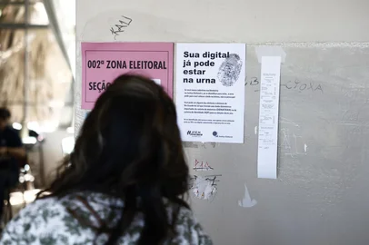 PORTO ALEGRE, RS, 27/10/2024 - Fotos gerais da eleição considerada tranquila pelo TRE-RS. (Foto: André Ávila/ Agência RBS)<!-- NICAID(15900197) -->