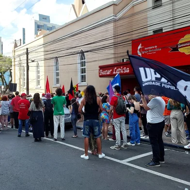 Manifestação pelo fim da escala 6x1 em Passo Fundo<!-- NICAID(15914898) -->